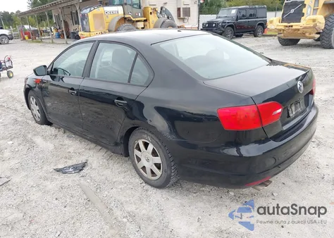 2012 Volkswagen Jetta 2.0L S z USA, uszkodzony, nr VIN 3VW2K7AJ0CM404725